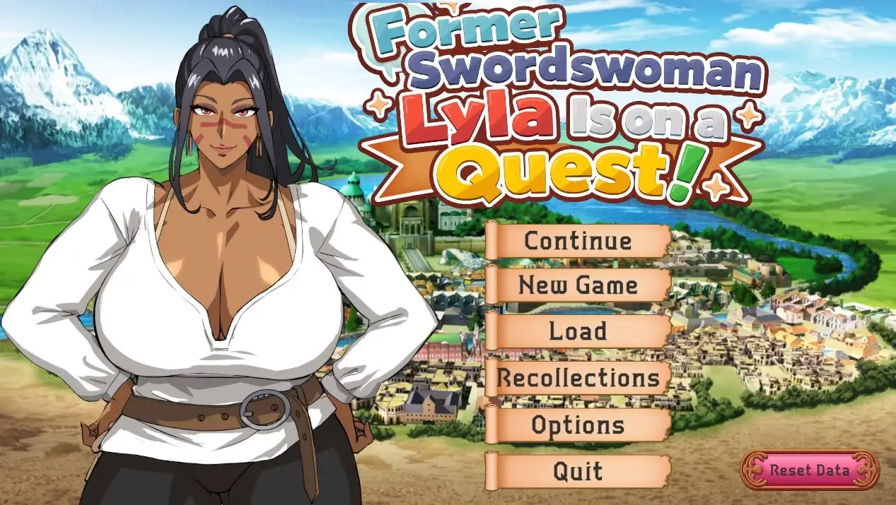 Former Swordswoman Lyla Is on a Quest! cover 1.00 – Unity adult game by Nekoze Kaikan/猫背会館 /Hunched Assembly Hall free download