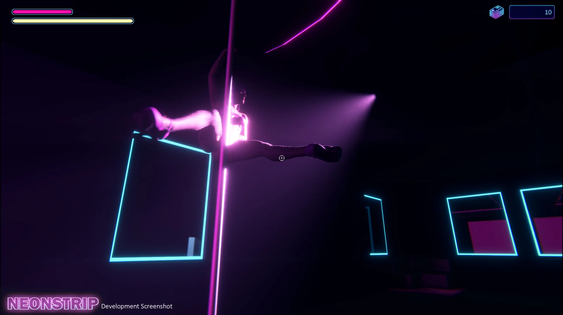 Neon Strip gameplay screenshot 3 (Unity adult game) by F18 Studios – free download