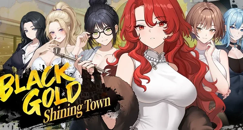 Black Gold – Shining Town cover 0.1b – Unity adult game by YYGames free download