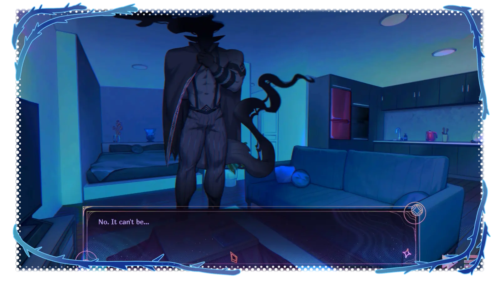 King-Sized Roommate gameplay screenshot 4 (Ren'Py adult game) by Mystery Jam – free download