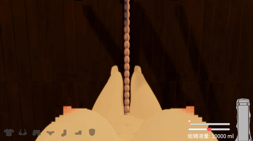 Shadow Ninja: Milk Night gameplay screenshot 3 (Ren'Py adult game) by Yuri – free download