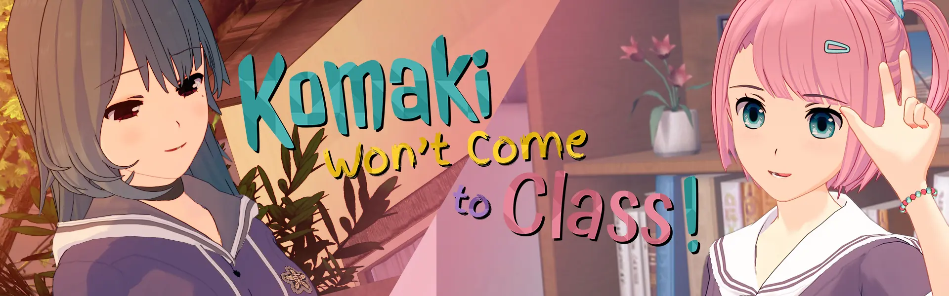 Komaki Won’t Come to Class (Komakiko) cover 0.1.1 – Ren'Py adult game by atrX free download