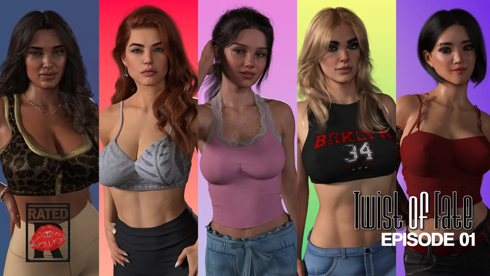 Twist of Fate cover Episode 1 - 0.1 – Ren'Py adult game by RatedR free download