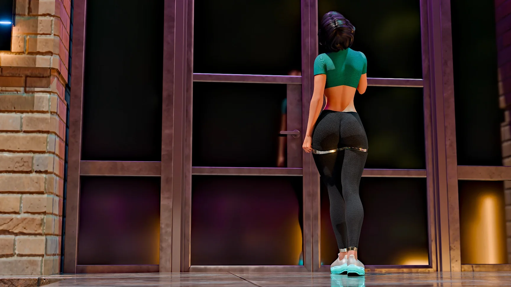 Pure Harem – Paranormalia gameplay screenshot 4 (Ren'Py adult game) by Cyansun – free download