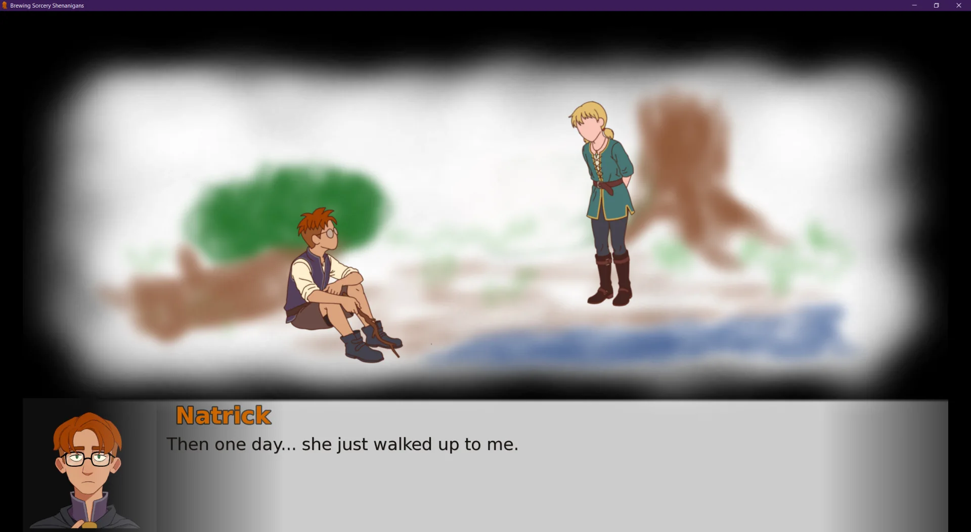 Naughty Time Rendering: Brewing School Shenanigans gameplay screenshot 2 (Ren'Py adult game) by SLGallery – free download