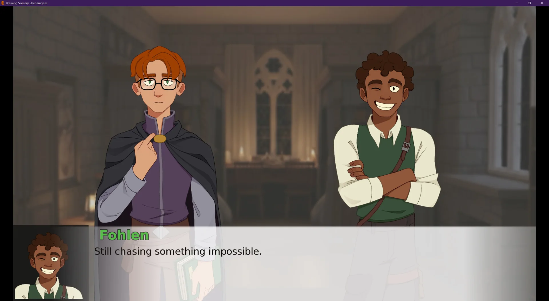 Naughty Time Rendering: Brewing School Shenanigans gameplay screenshot 3 (Ren'Py adult game) by SLGallery – free download