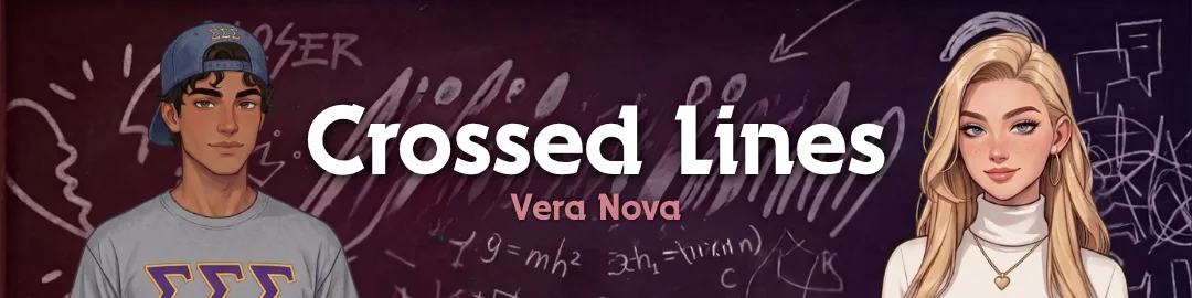 Crossed Lines cover Update 10 – Ren'Py adult game by Vera Nova free download