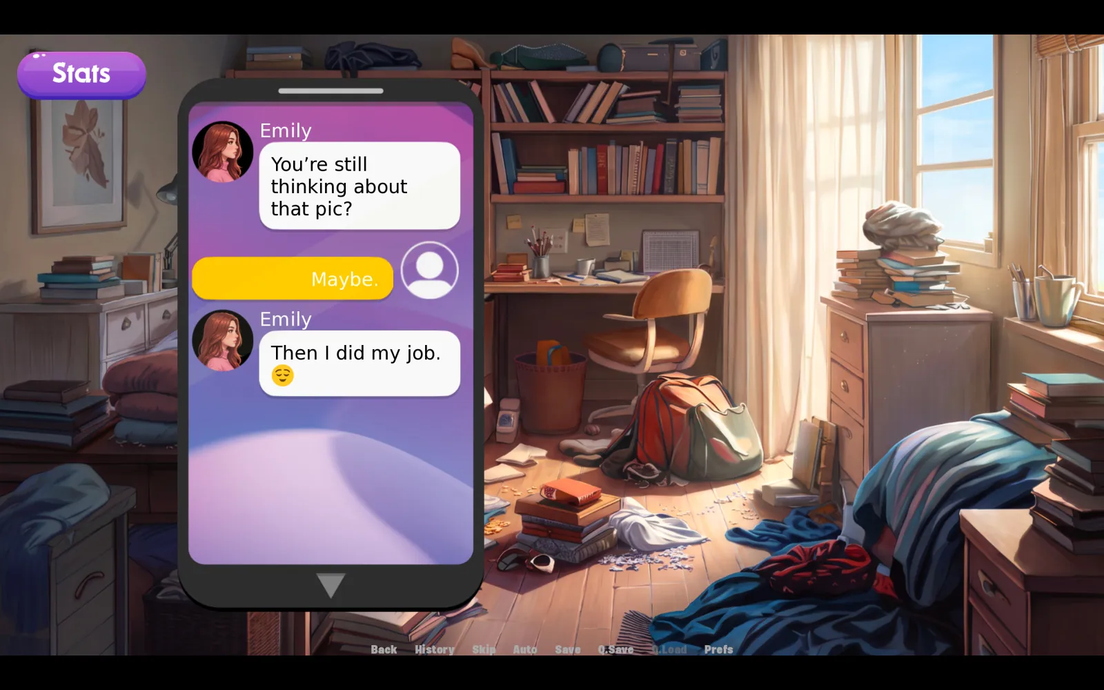 Crossed Lines gameplay screenshot 4 (Ren'Py adult game) by Vera Nova – free download