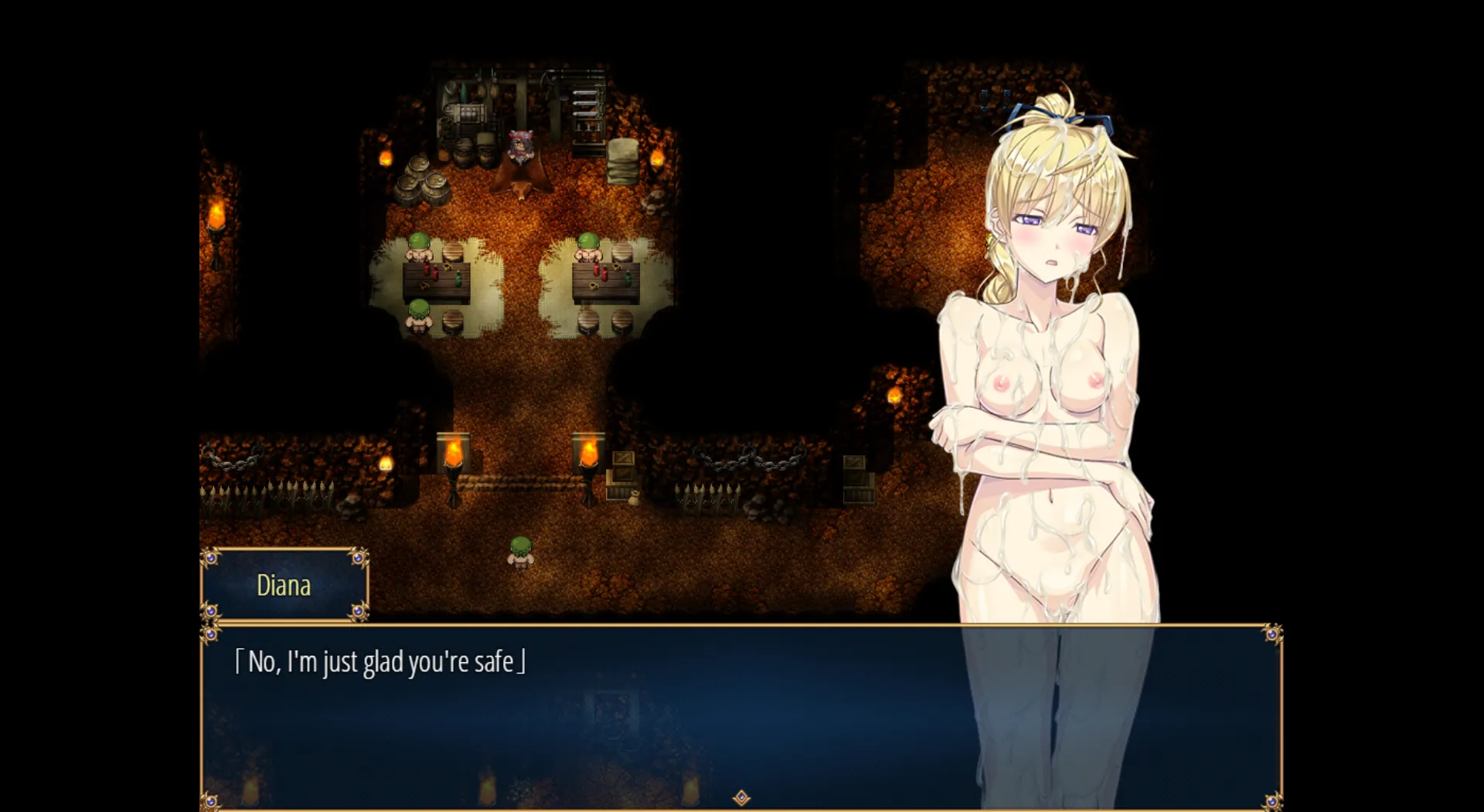 Imperial Knights ~Another of Slave’s Sword~ gameplay screenshot 9 (RPGM adult game) by poison (ぽいずん) – free download