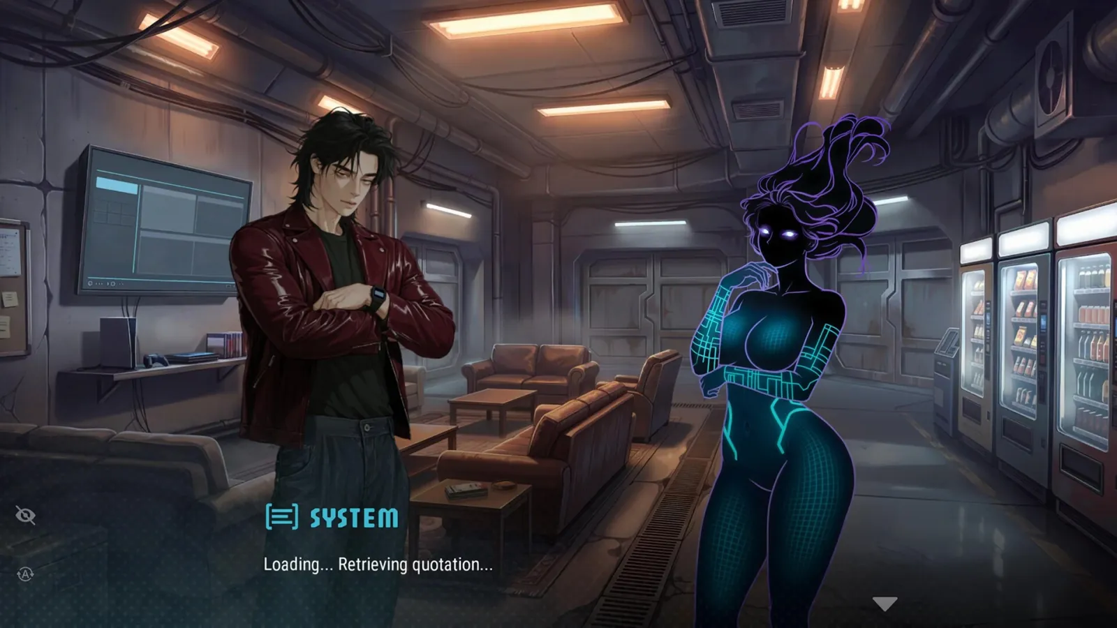 Sex Vault: The Lust-Tec Project gameplay screenshot 2 (Unity adult game) by Kinky Business Group – free download