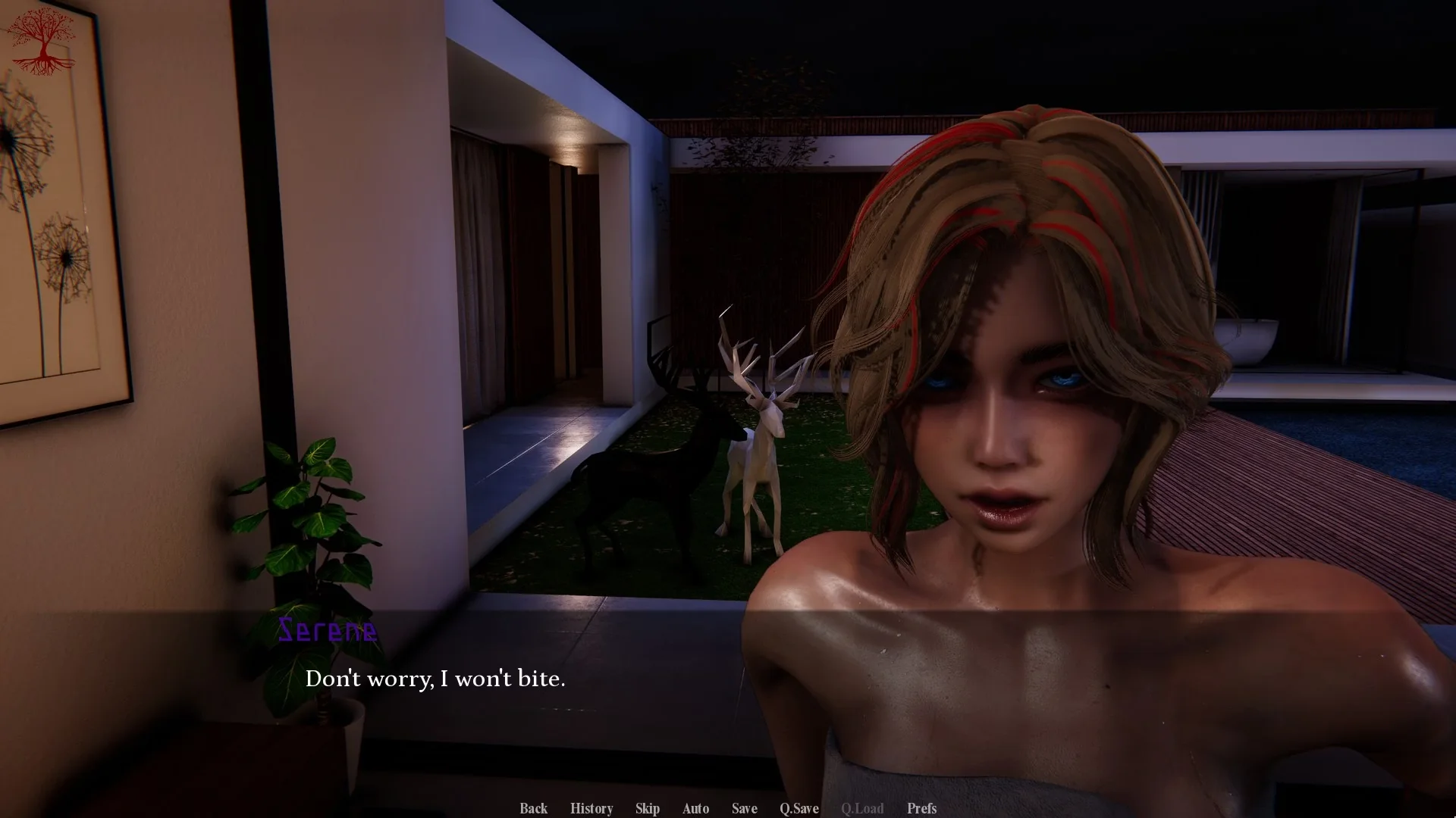 IMMortal gameplay screenshot 2 (Ren'Py adult game) by RIE_NA – free download