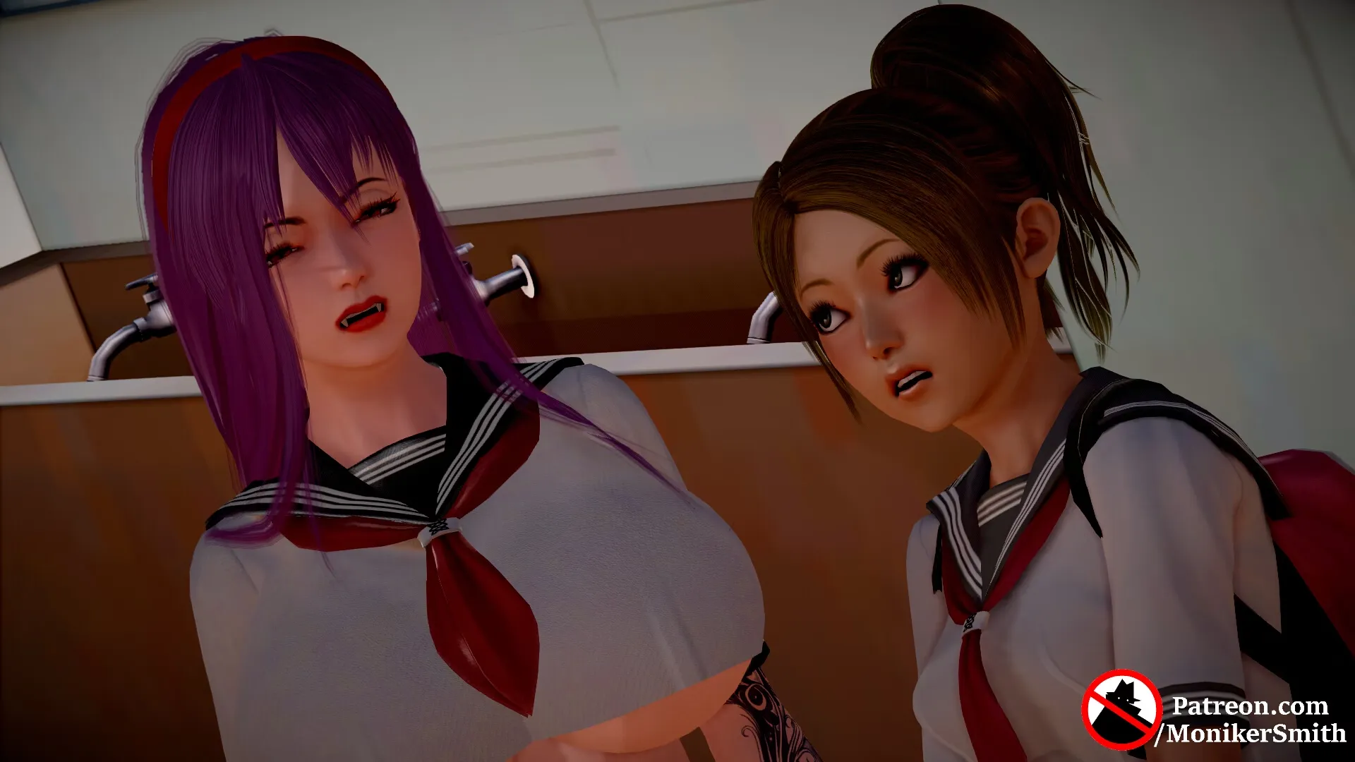 Moniker Smith’s Bloodlines gameplay screenshot 3 (Ren'Py adult game) by Moniker Smith – free download