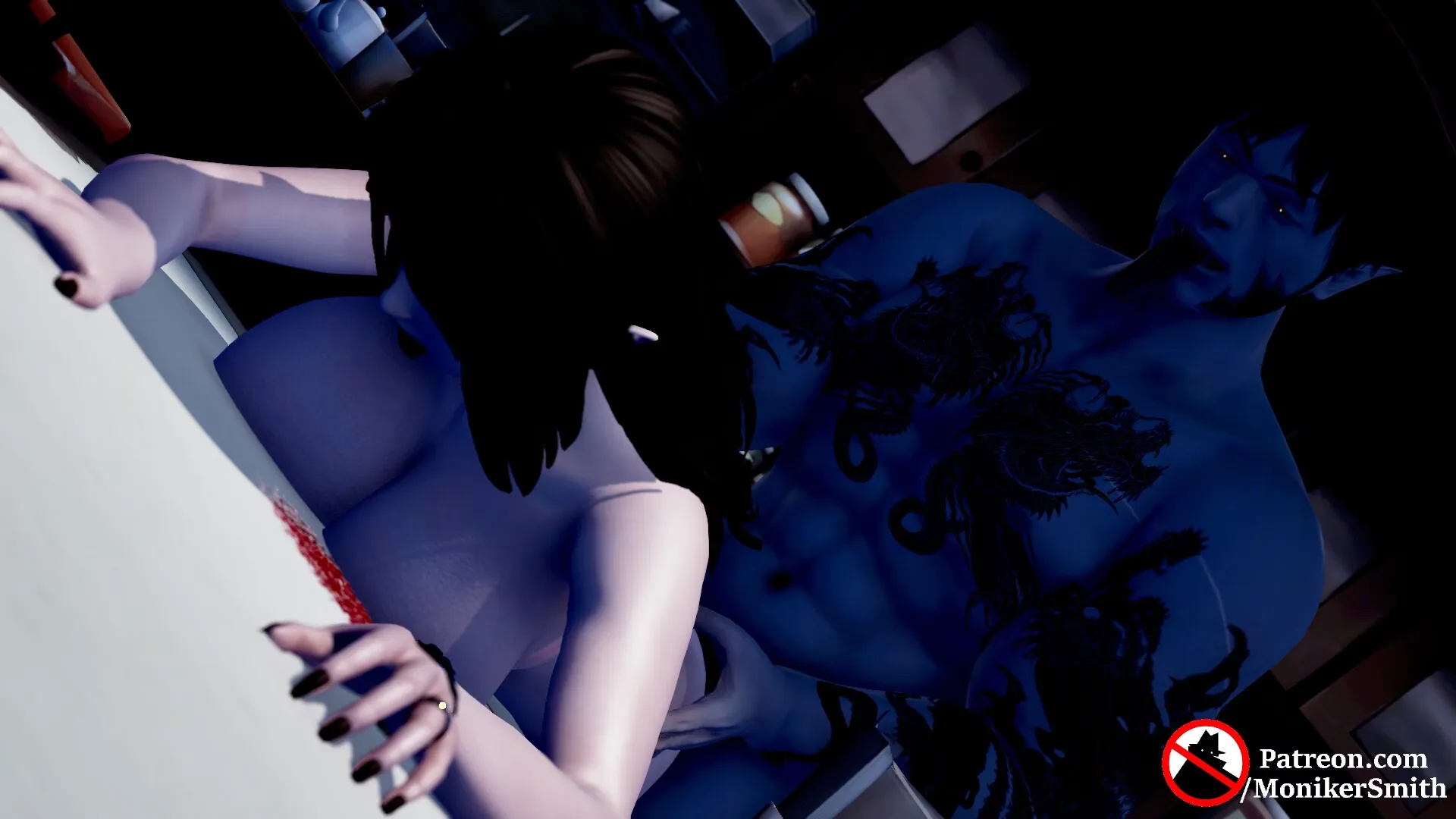 Moniker Smith’s Bloodlines gameplay screenshot 6 (Ren'Py adult game) by Moniker Smith – free download
