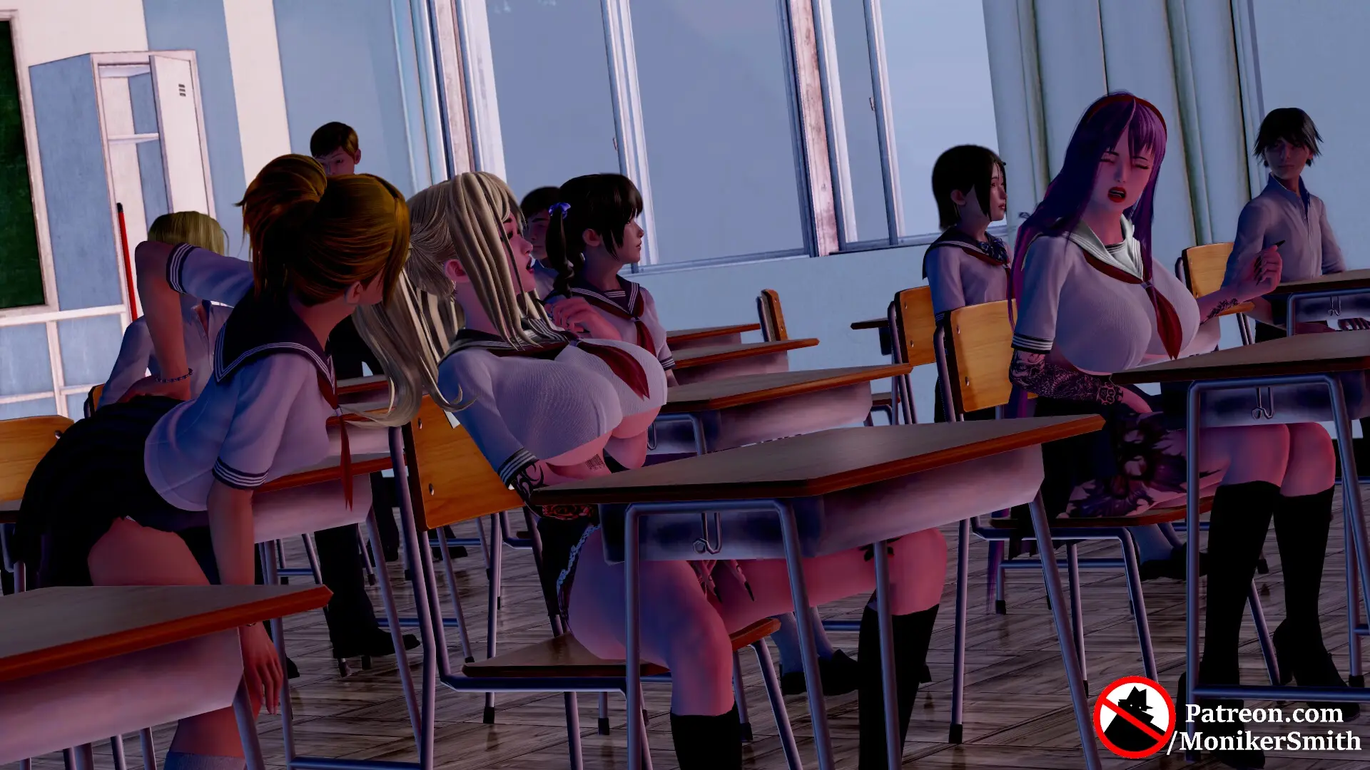 Moniker Smith’s Bloodlines gameplay screenshot 15 (Ren'Py adult game) by Moniker Smith – free download