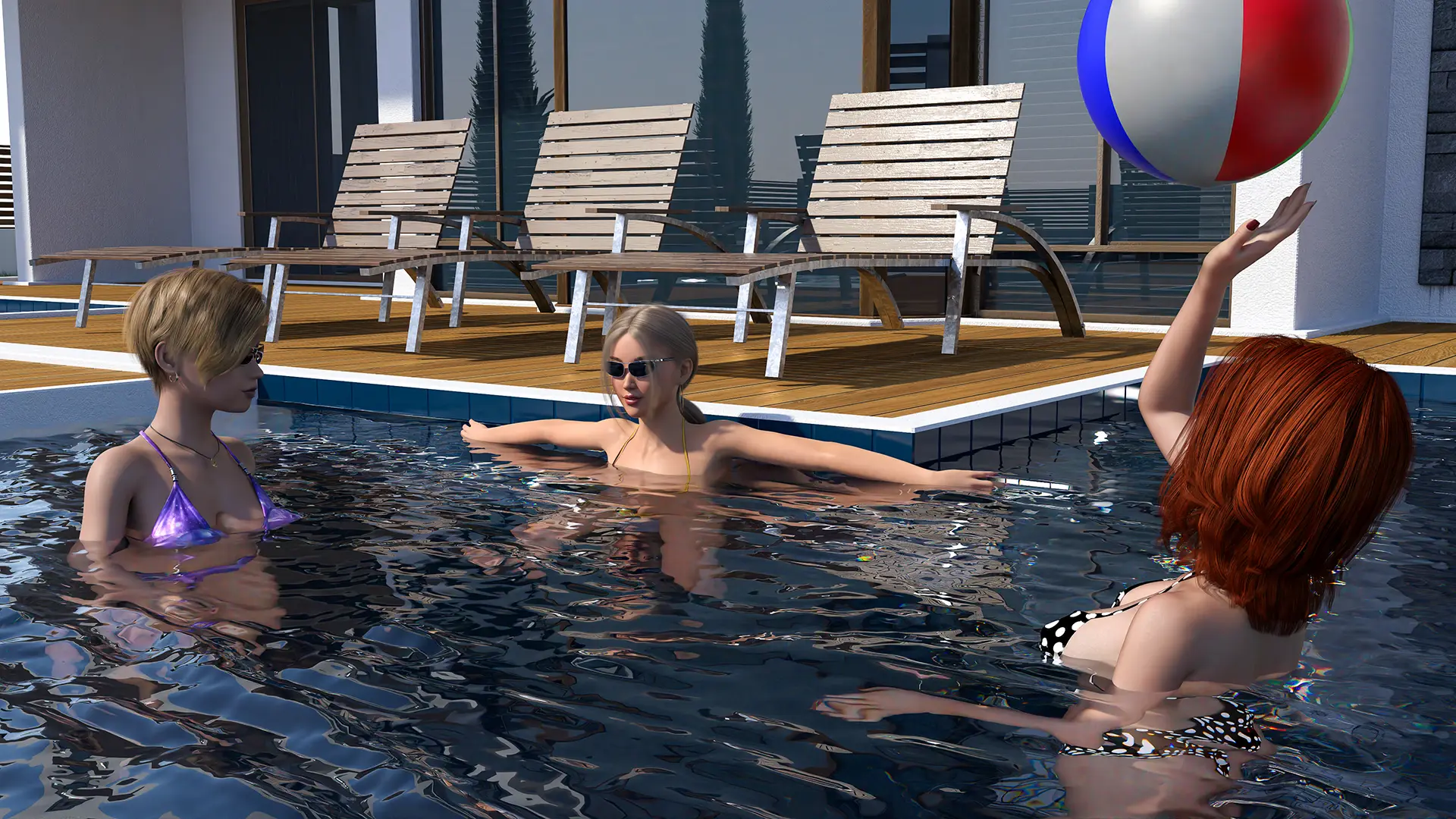 Reunion gameplay screenshot 7 (Ren'Py adult game) by Karabinek – free download