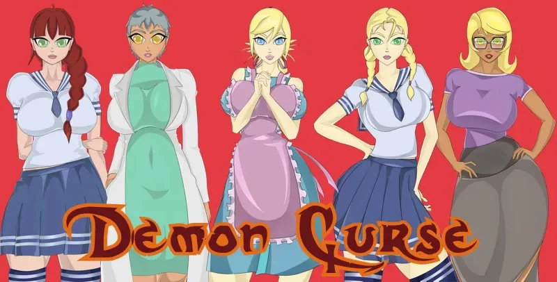 Demon Curse cover 0.64 public – Ren'Py adult game by Scarypumpkin free download