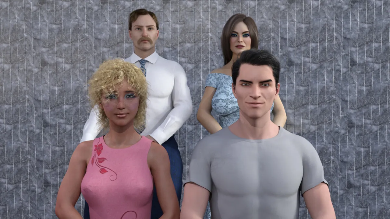 Blackmailing the Family cover 0.13 – Ren'Py adult game by Warped Minds Productions free download