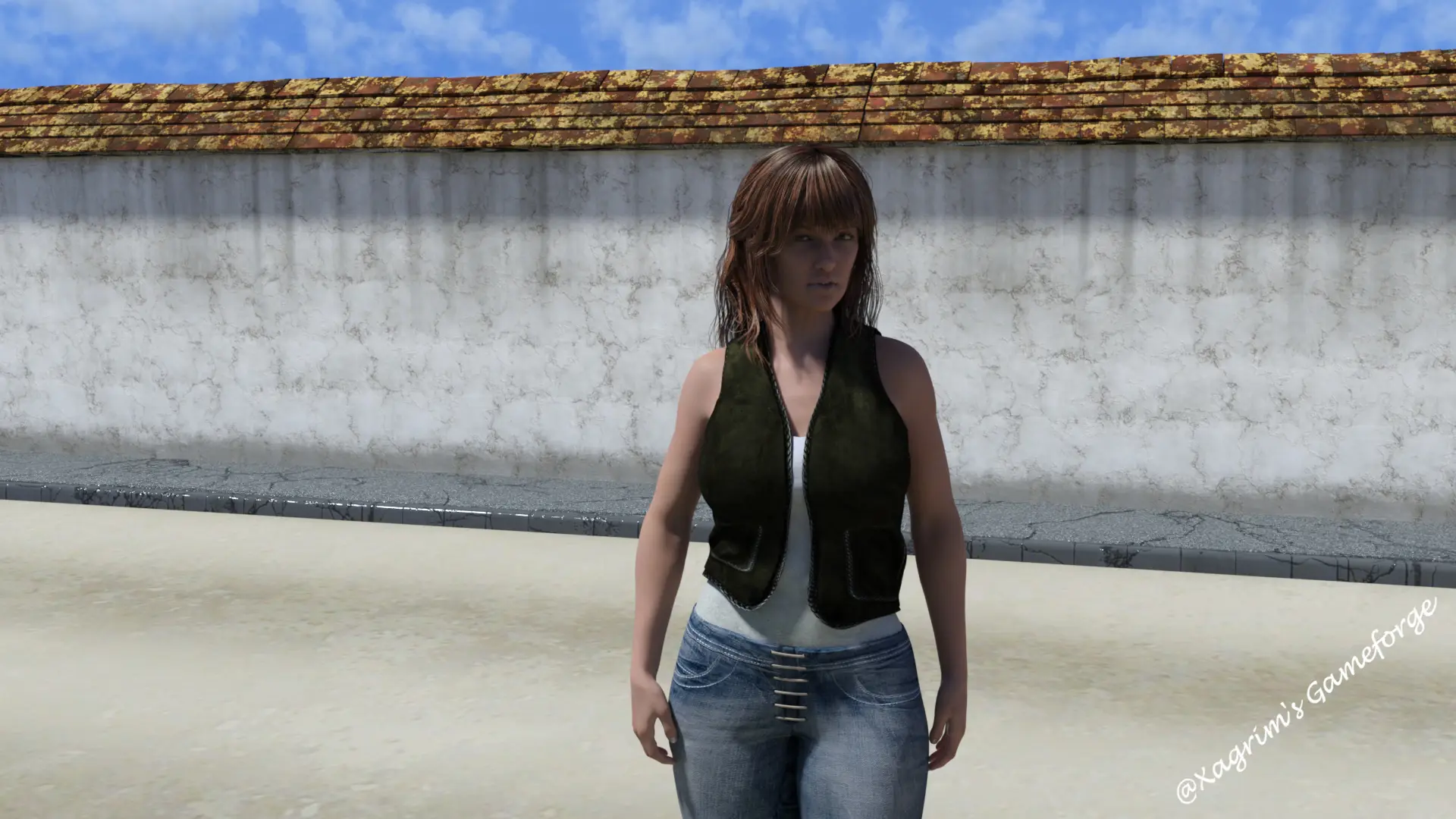 The Promise gameplay screenshot 1 (Ren'Py adult game) by Xagrim's Gameforge – free download
