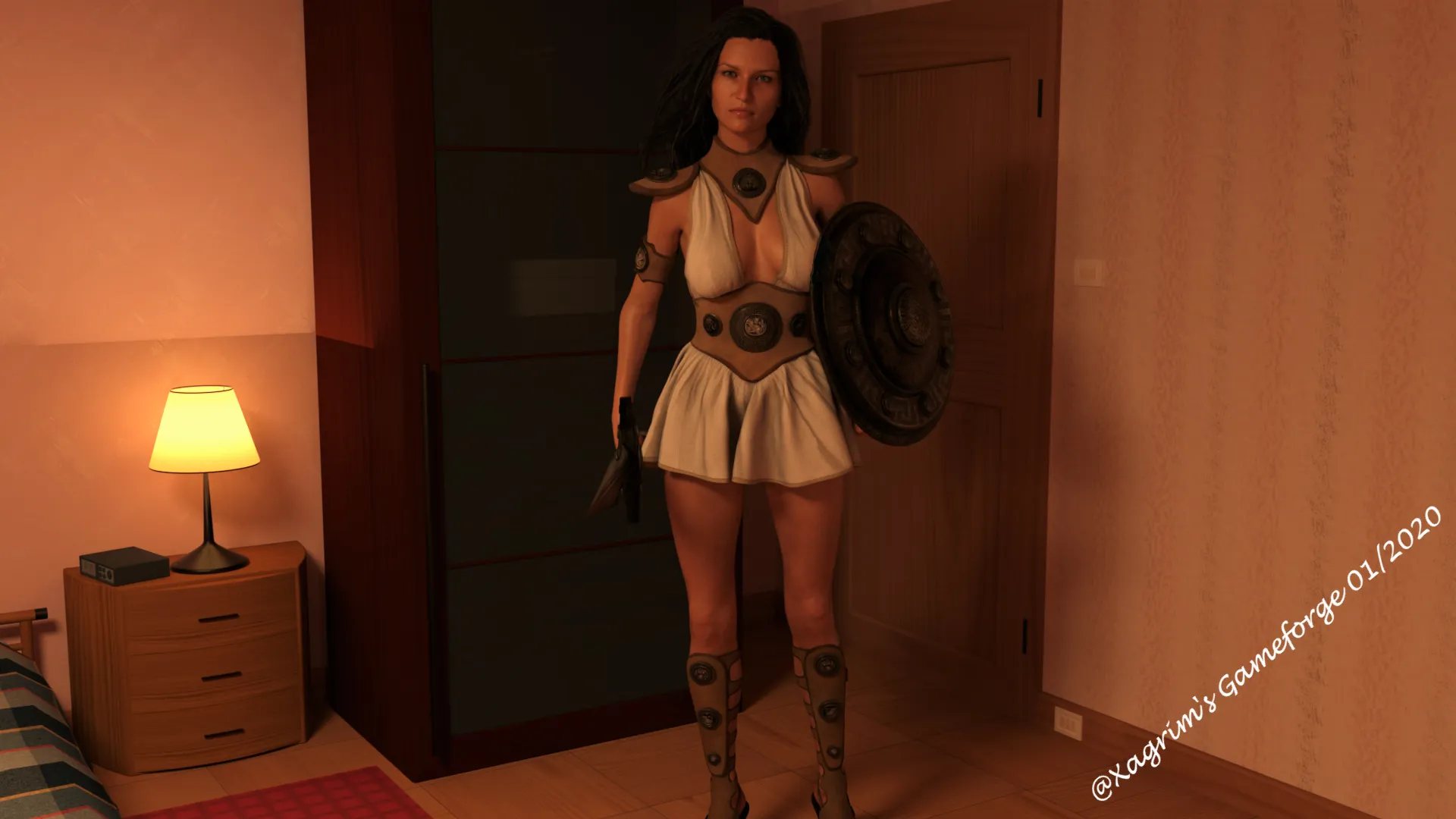 The Promise gameplay screenshot 3 (Ren'Py adult game) by Xagrim's Gameforge – free download